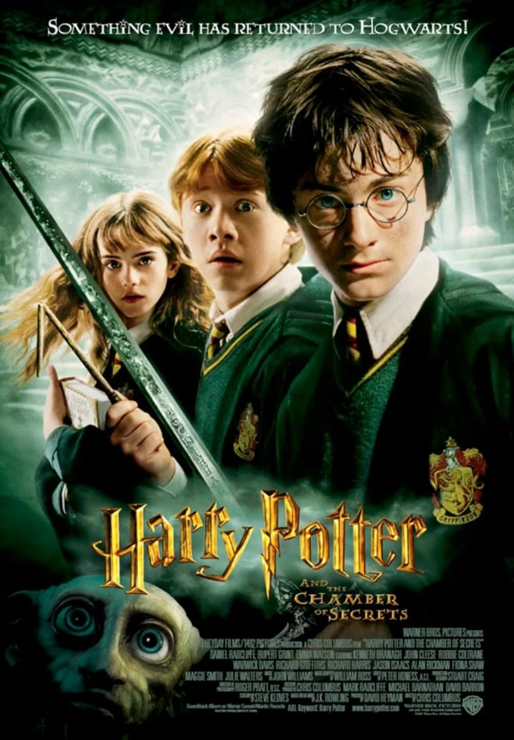 Harry Potter and the Chamber of Secrets poster, 2002