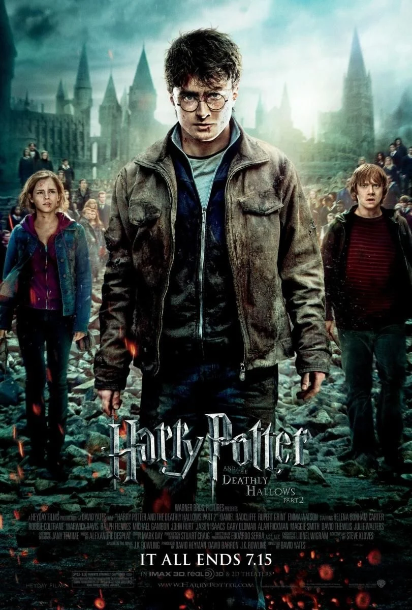 Harry Potter and the Deathly Hallows Part Two poster, 2011