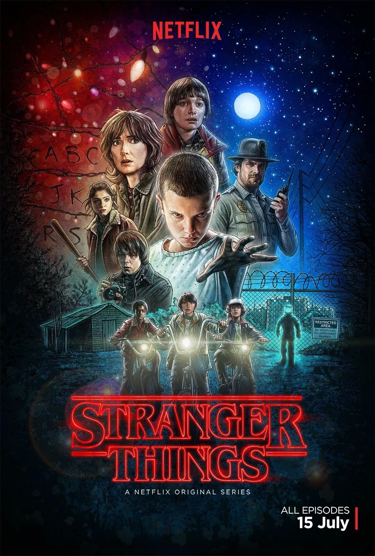 Stranger Things season one poster