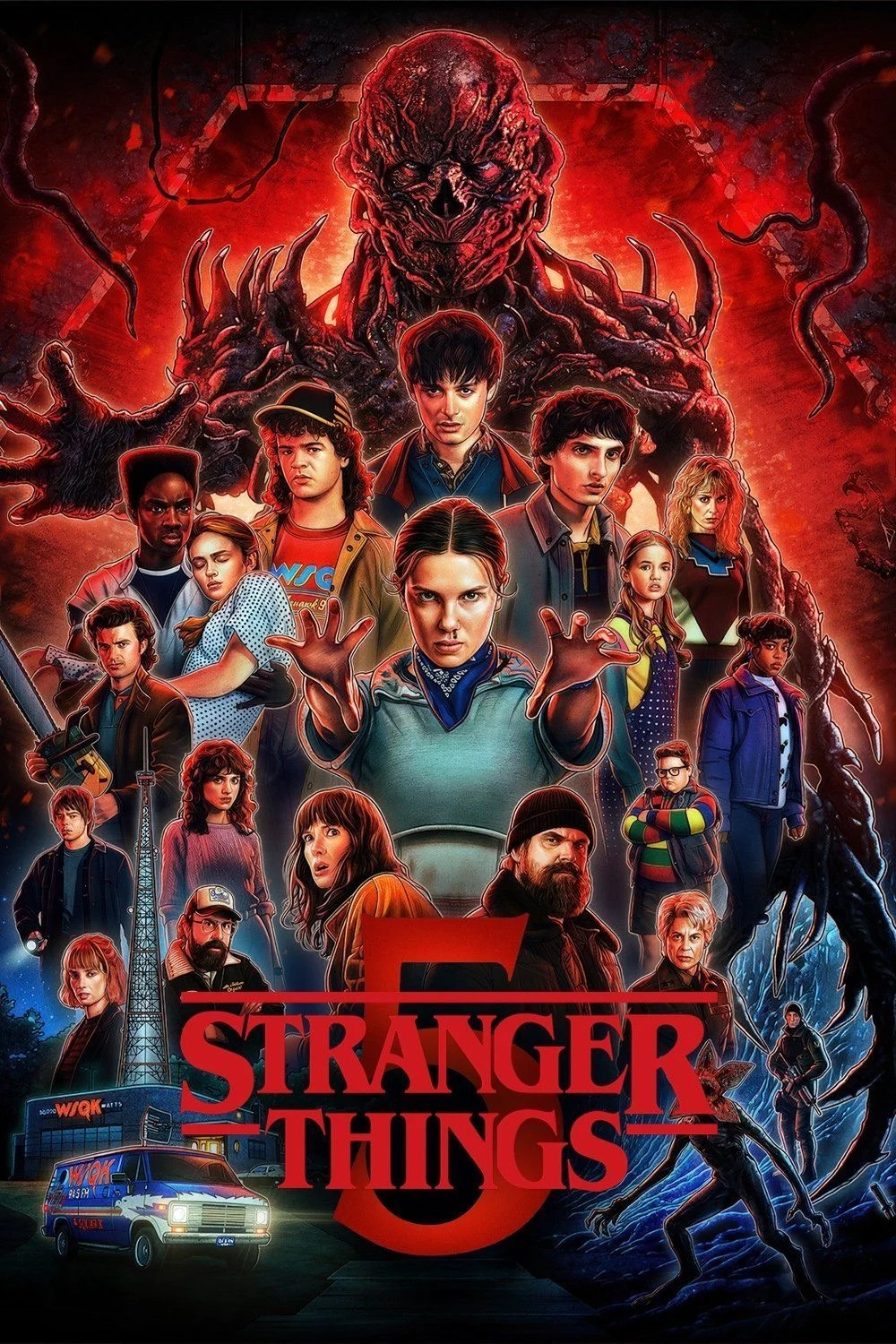 Stranger Things season five poster